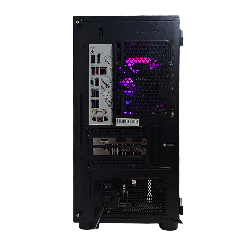 Aurora Flatline Black Desktop Gaming PC | AMD Ryzen 7 8700F | 16GB (2x8GB) RAM | 1TB SSD | RX 9060 XT | Windows 11 Pro
