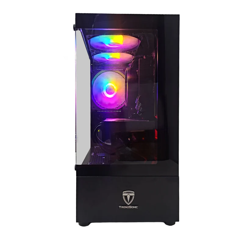 Alpha Juro JR14A Black Desktop Gaming PC | AMD Ryzen 5 5500 | 16GB (2x8GB) RAM | 512GB SSD| RX 7600 | Windows 11 Pro