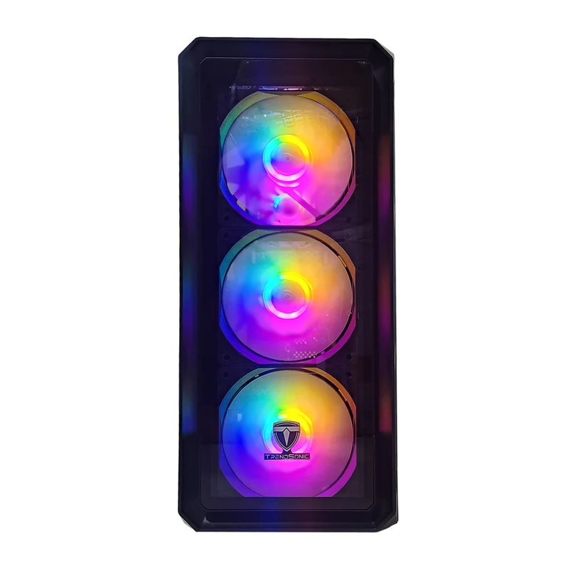Alpha Hermes HE19A Black Desktop Gaming PC | AMD Ryzen 5 5500 | 16GB (2x8GB) RAM | 512GB SSD | RTX 3050 | Windows 11 Pro
