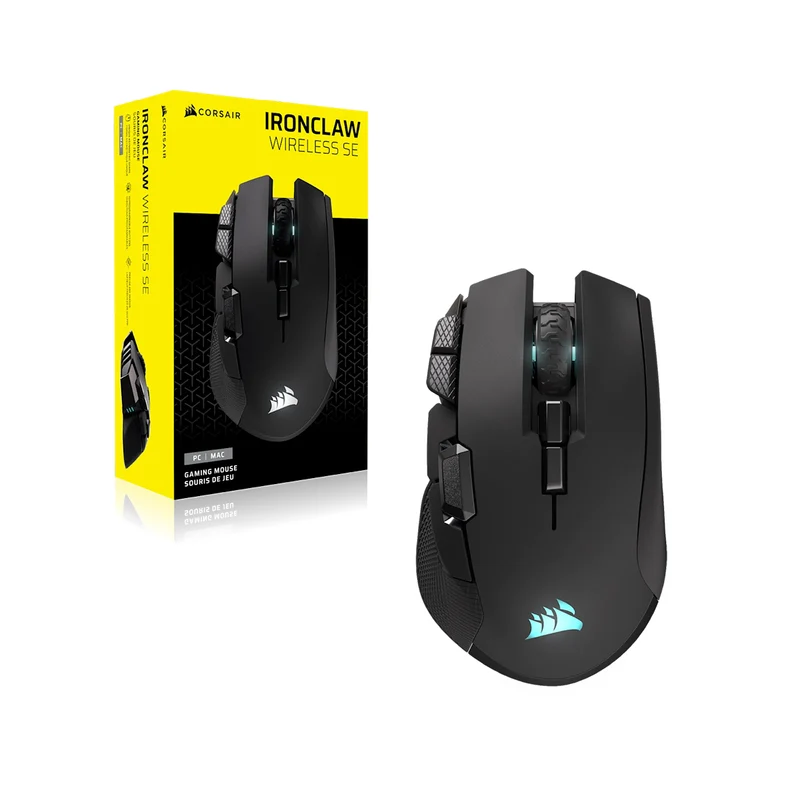 Corsair IRONCLAW Wireless SE Gaming Mouse (Black) (CH-9317110-WW)