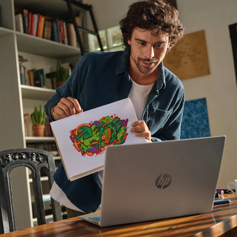 HP Pavilion 16-af0063TU Laptop (Natural Silver) | 16" WUXGA (1920x1200) IPS | Ultra 5 125U | 16GB RAM | 512GB SSD | Intel Graphics | Windows 11 Home | MS Office Home & Student + HP Everyday 16" Laptop Briefcase