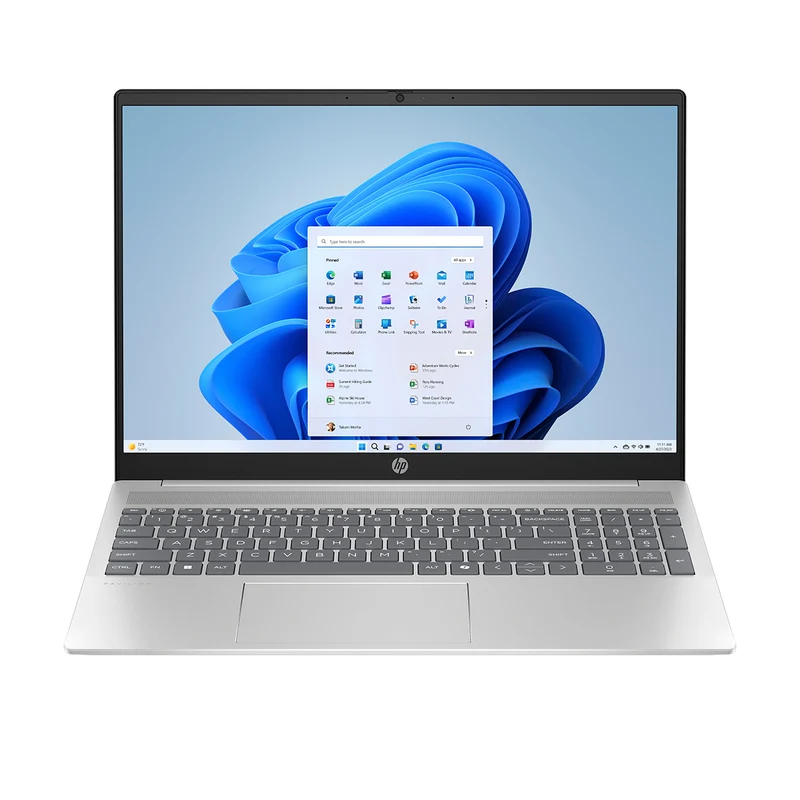 HP Pavilion 16-af0063TU Laptop (Natural Silver) | 16" WUXGA (1920x1200) IPS | Ultra 5 125U | 16GB RAM | 512GB SSD | Intel Graphics | Windows 11 Home | MS Office Home & Student + HP Everyday 16" Laptop Briefcase