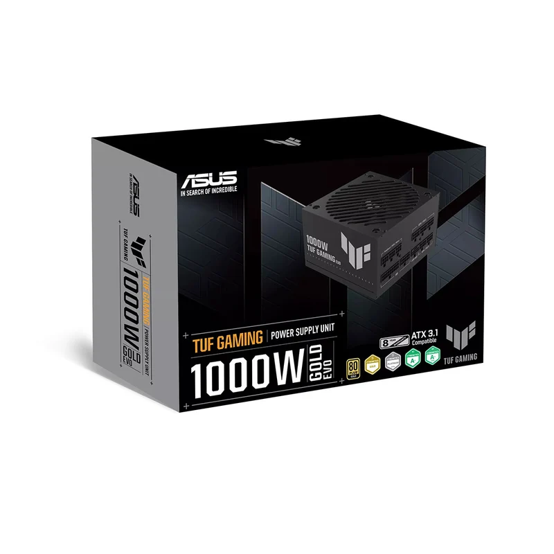 ASUS TUF Gaming 1000W 80+ Gold Evo ATX 3.1 Power Supply