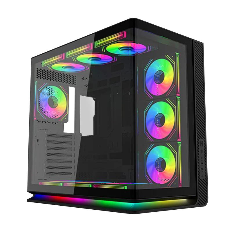 Frontier Trendsonic Levare Dual-chamber ATX Case (Black)