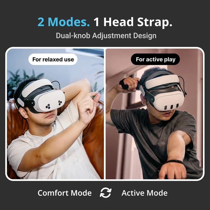 BoboVR M3 Head Strap Compatible w/ Meta Quest 3/3S