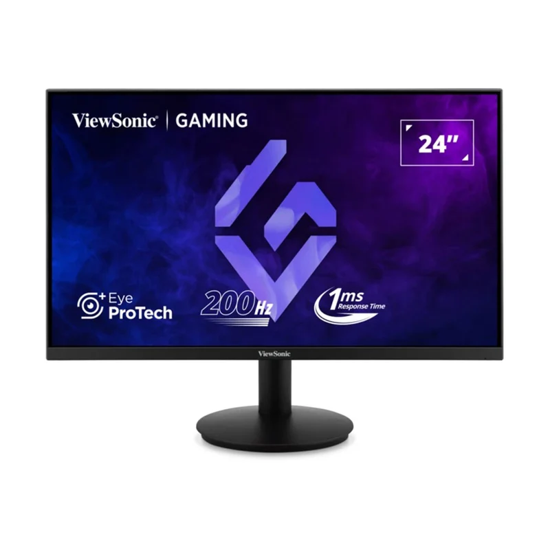 ViewSonic VX2425-HD-PRO 24" FHD (1920x1080) 200Hz 1ms MPRT VA Gaming Monitor with Tilt Adjustment