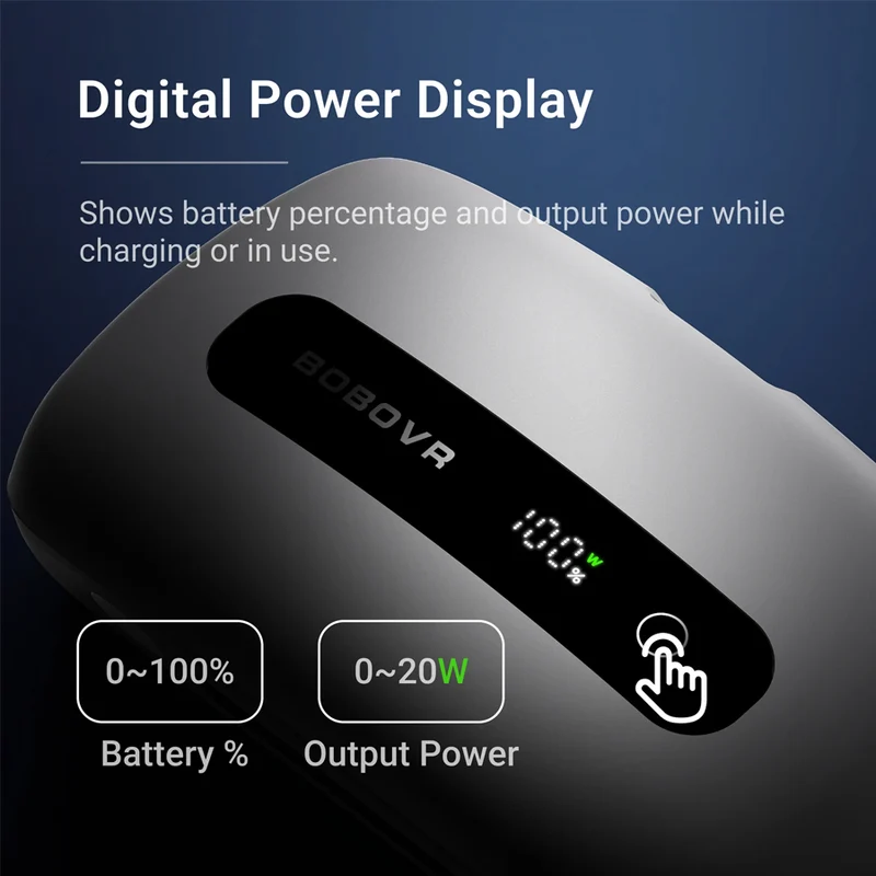 BoboVR BM60 Battery & Dock Combo (1 Battery + Dock, 2 Batteries + Dock)