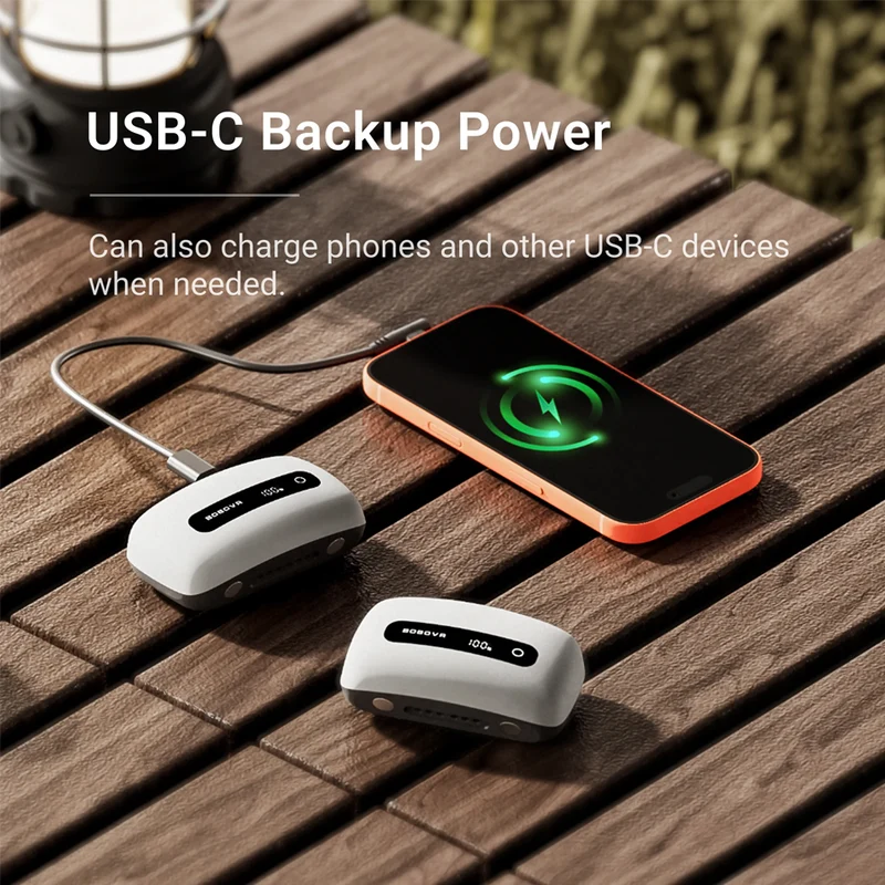 BoboVR BM60 Battery & Dock Combo (1 Battery + Dock, 2 Batteries + Dock)