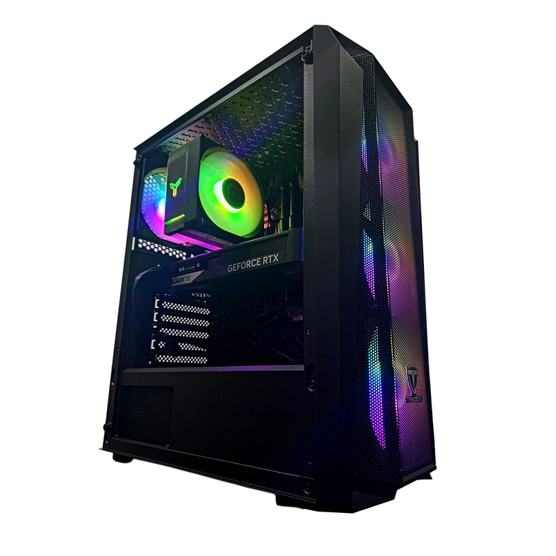 Sigma Cronus Black Desktop Gaming PC | AMD Ryzen 5 5600 | 16GB (2x8GB) RAM | 1TB SSD | RTX 5060 | Windows 11 Pro