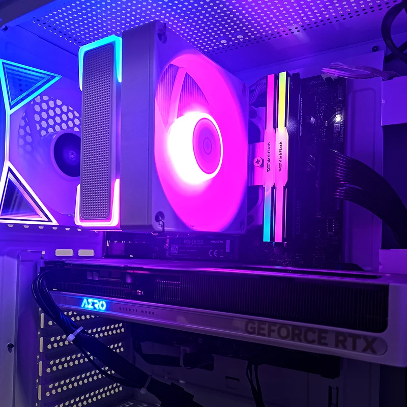 Sigma A305 White Desktop Gaming PC | AMD Ryzen 5 5600 | 16GB (2x8GB) RAM | 1TB SSD | RTX 5060 | Windows 11 Pro
