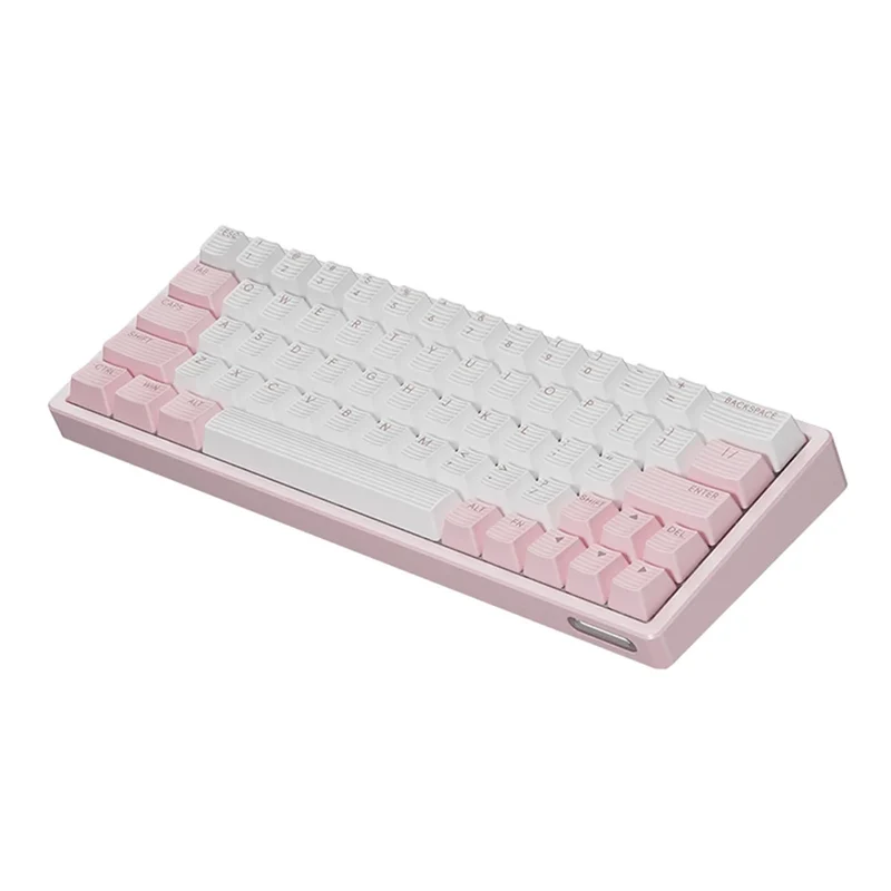 Scyrox Xpunk 63 CNC Aluminum 8K Magnetic Hall Effect Keyboard (Pink/White)
