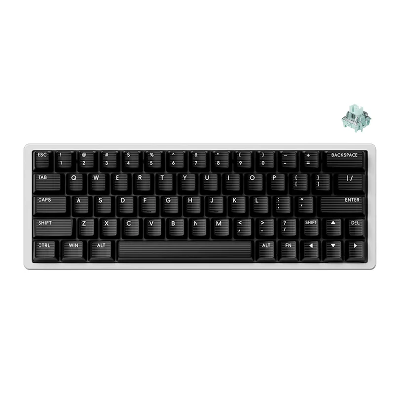 Scyrox Xpunk 63 CNC Aluminum 8K Magnetic Hall Effect Keyboard (Black/White)