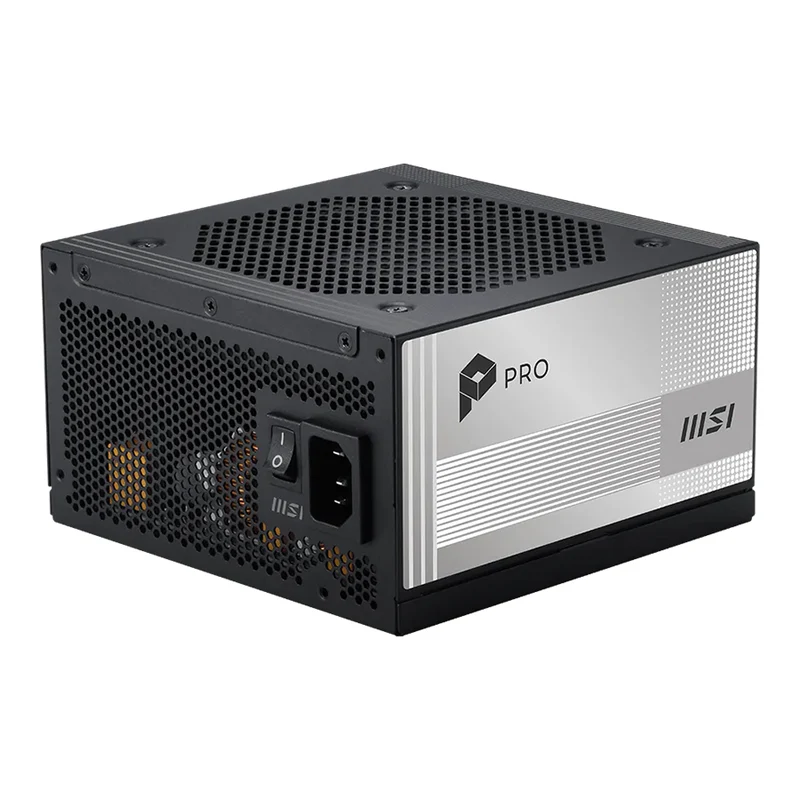 MSI Pro A850PL 850W PCIe5 80+ Platinum Fully Modular Power Supply