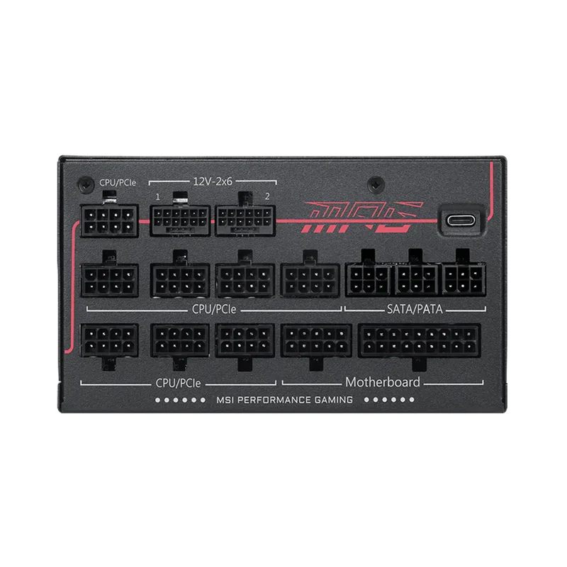 MSI MPG Ai1300TS 1300W PCIe5 80+ Titanium Fully Modular Power Supply