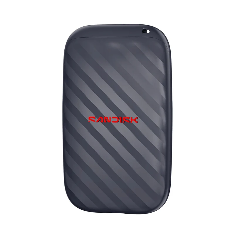 Sandisk 1TB USB 3.2 Gen2 (10Gbps) 600Mb/s Read Speed Type-C Portable SSD (Black) w/ Free Creative MF1680 Pebble Speaker