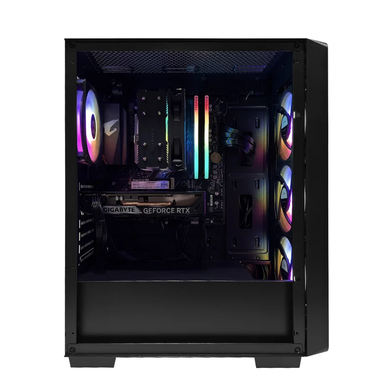 Sigma C60 Black Desktop Gaming PC | AMD Ryzen 5 5600GT | 16GB (2x8GB) RAM | 1TB SSD | RTX 5050 | Windows 11 Pro