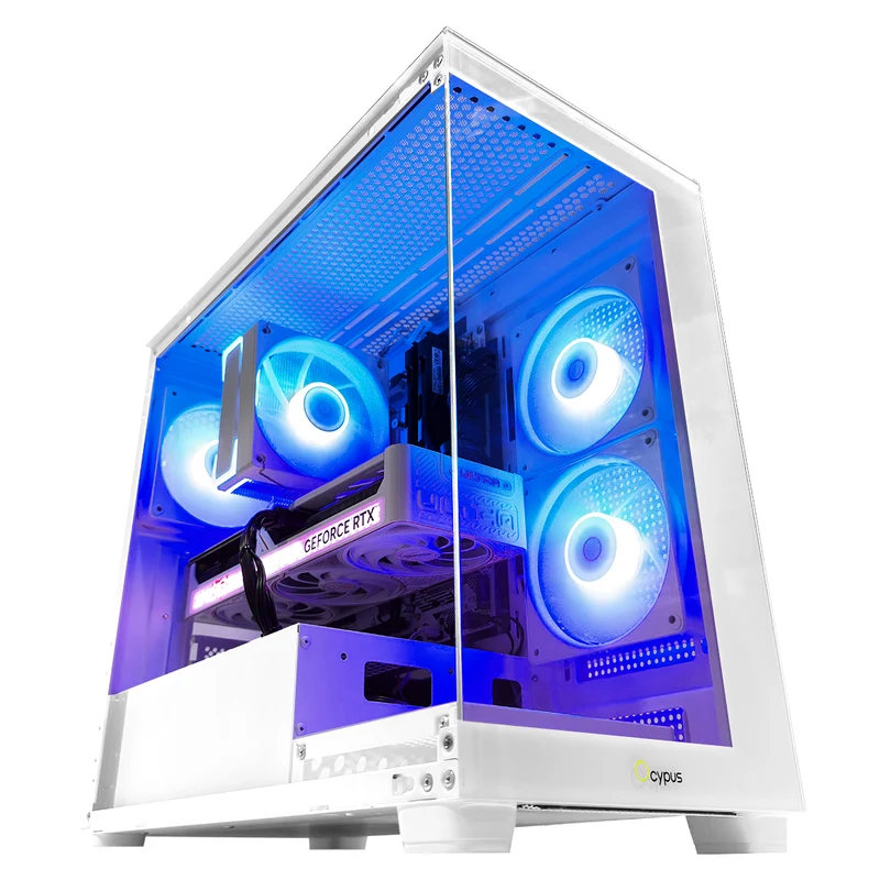 Sigma C52 White Desktop Gaming PC | AMD Ryzen 5 5600 | 16GB (2x8GB) RAM | 1TB SSD | RTX 5060 | Windows 11 Pro