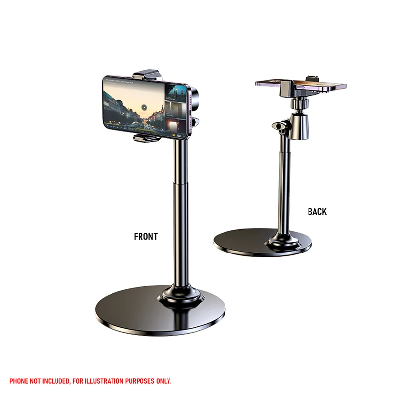 Vyvylabs Desktop Mobile Adjustable Stand (Black) (V-LW-031-BK)