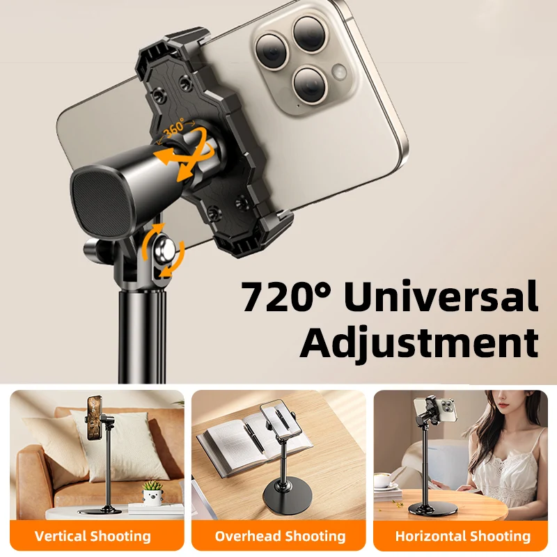 Vyvylabs Desktop Mobile Adjustable Stand (Black) (V-LW-031-BK)