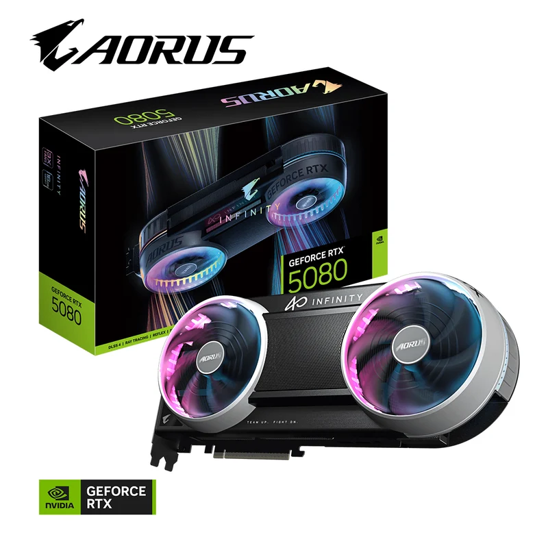 Gigabyte Aorus GeForce RTX 5080 Infinity 16GB GDDR7 Graphics Card