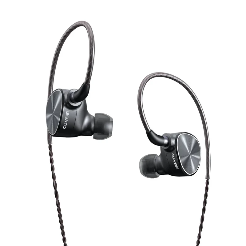 7Hz Legato 2DD High-Fidelity Dual Dynamic Driver with N52 Magnet CNC Aluminum Case and Detachable OCC 0.78mm 2Pin Cable In-Ear Monitor