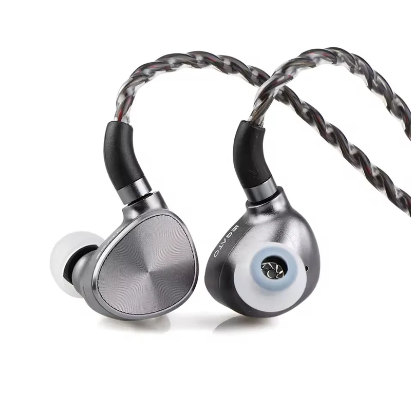 7Hz Legato 2DD High-Fidelity Dual Dynamic Driver with N52 Magnet CNC Aluminum Case and Detachable OCC 0.78mm 2Pin Cable In-Ear Monitor