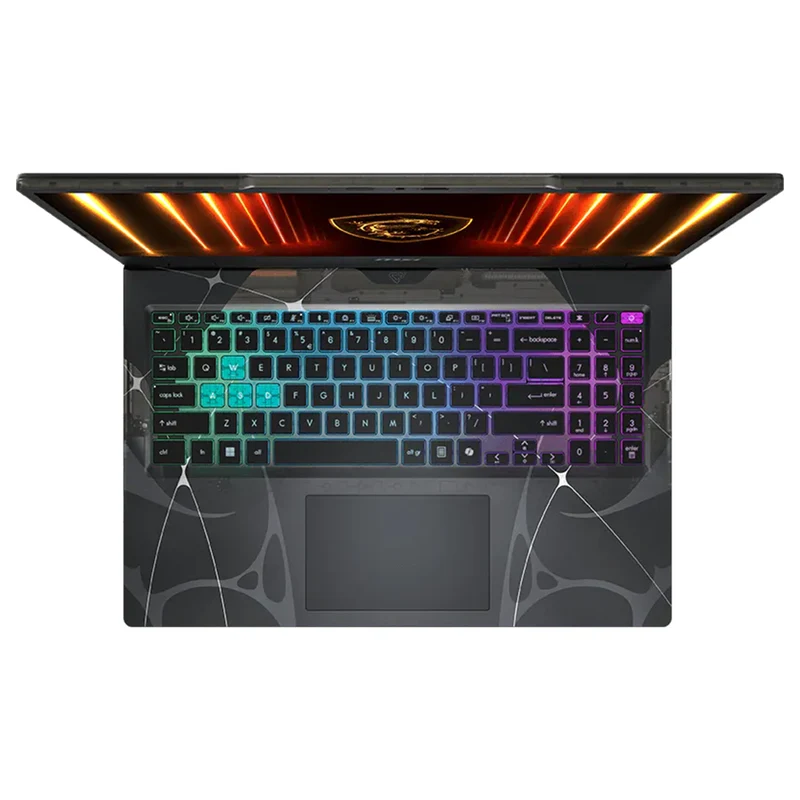 MSI Cyborg 15 B13WEKG-1225PH Gaming Laptop (Translucent Black) | 15.6" FHD (1920x1080) 144Hz IPS | Core i5-13420H | 16GB RAM | 512GB SSD | RTX 5050 | Windows 11 Home | MSI M88 Mouse + Mouse Pad