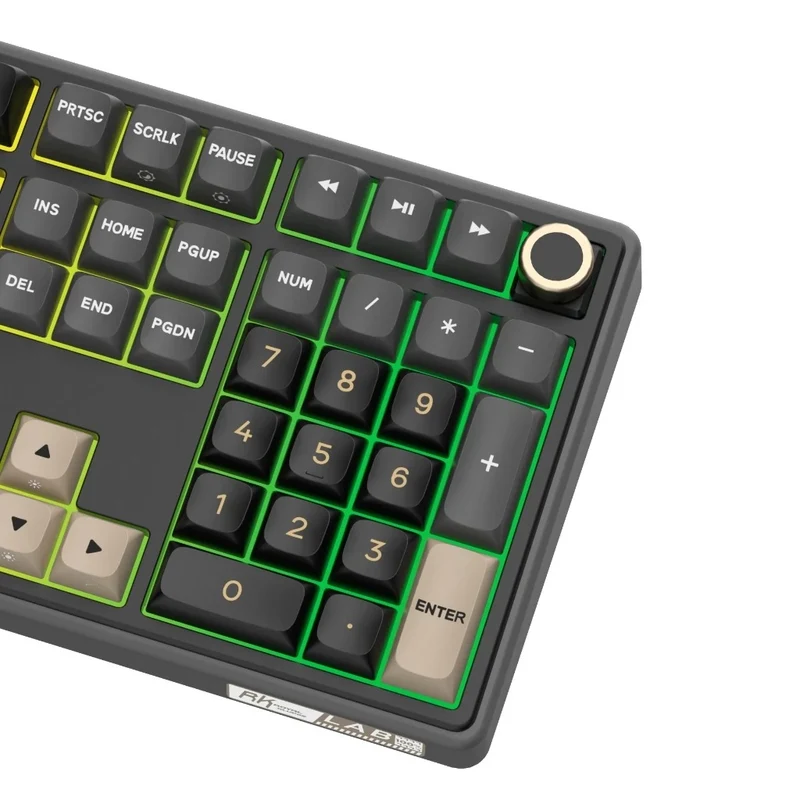 Royal Kludge R108 Single-Mode RGB 107 Keys Mechanical Keyboard Phantom (Snowfall Switch)