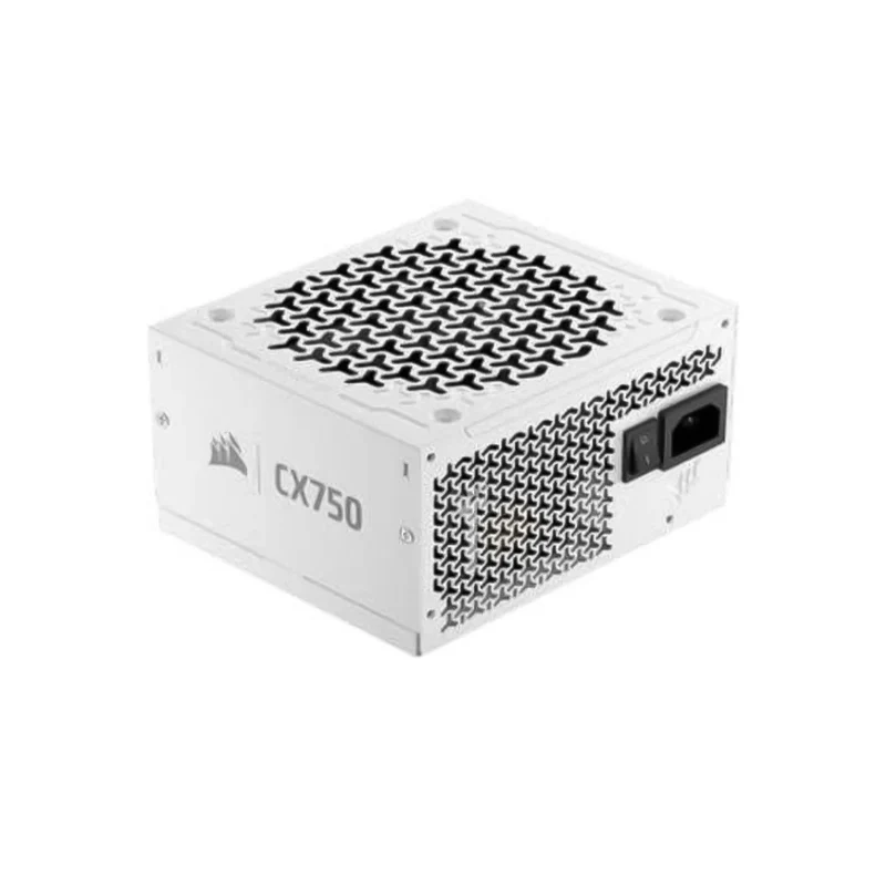 Corsair CX750 750W Cybenetics Gold ATX 3.1 Low-Noise Non-Modular Power Supply (White) (CP-9020329-NA)