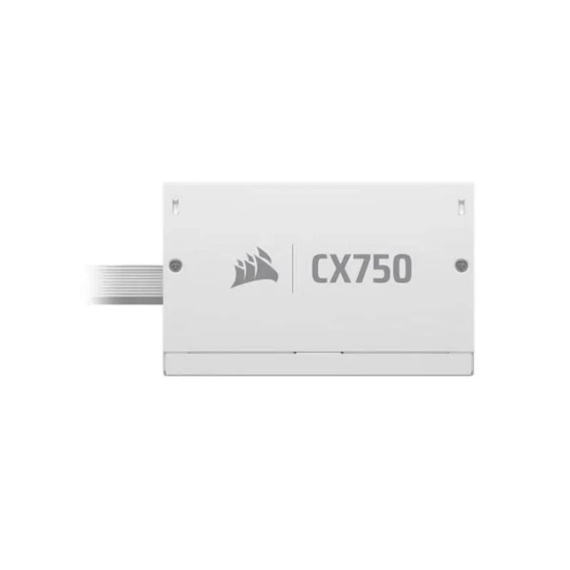 Corsair CX750 750W Cybenetics Gold ATX 3.1 Low-Noise Non-Modular Power Supply (White) (CP-9020329-NA)