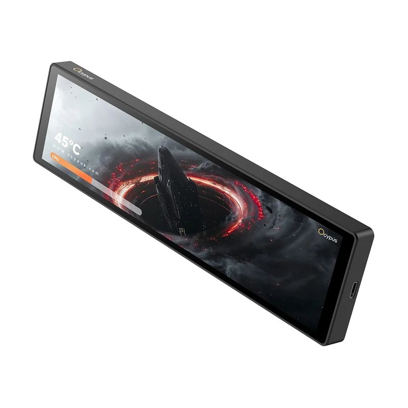 Ocypus Sigma ES916 9.16" IPS HD Display (1920x462) with Optical Bonding (Black, White) (Sigma-ES916-BKN00XXX-GL, Sigma-ES916-WHN00XXX-GL)
