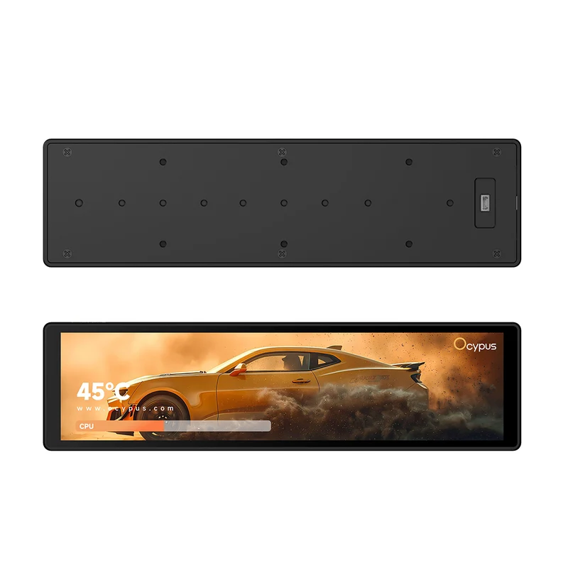 Ocypus Sigma ES916 9.16" IPS HD Display (1920x462) with Optical Bonding (Black, White) (Sigma-ES916-BKN00XXX-GL, Sigma-ES916-WHN00XXX-GL)
