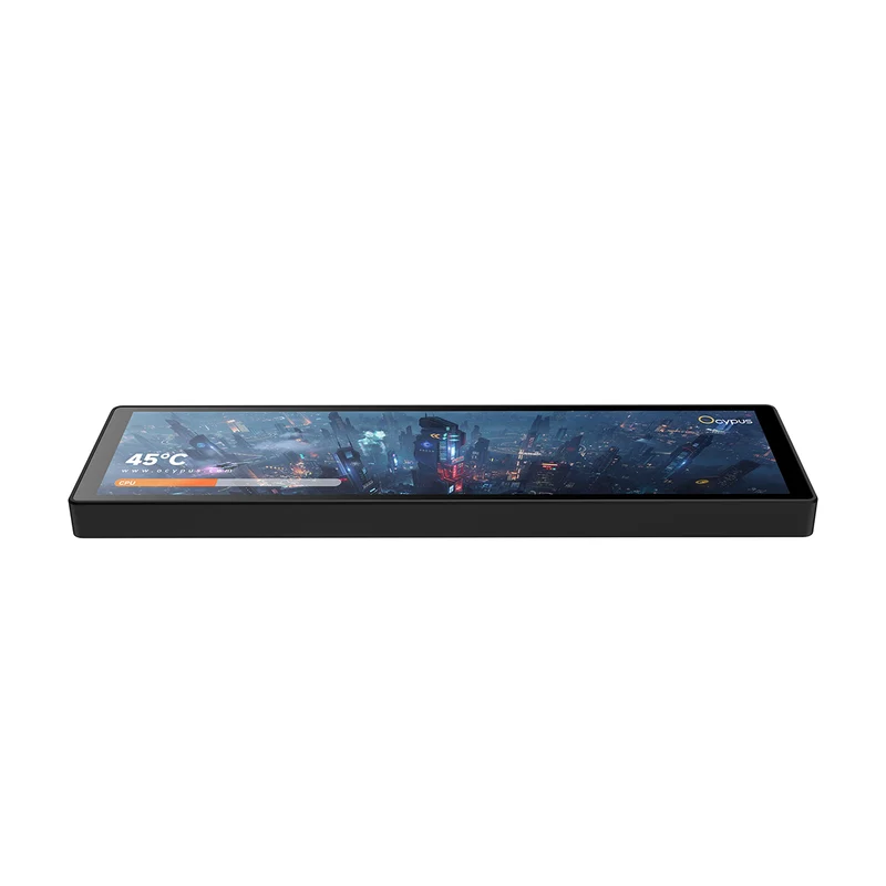 Ocypus Sigma ES916 9.16" IPS HD Display (1920x462) with Optical Bonding (Black, White) (Sigma-ES916-BKN00XXX-GL, Sigma-ES916-WHN00XXX-GL)