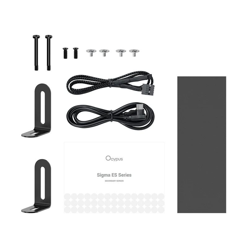 Ocypus Sigma ES916 9.16" IPS HD Display (1920x462) with Optical Bonding (Black, White) (Sigma-ES916-BKN00XXX-GL, Sigma-ES916-WHN00XXX-GL)