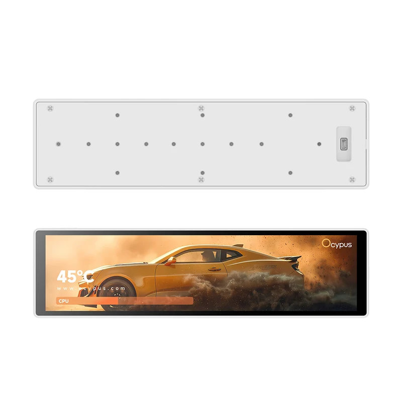 Ocypus Sigma ES916 9.16" IPS HD Display (1920x462) with Optical Bonding (Black, White) (Sigma-ES916-BKN00XXX-GL, Sigma-ES916-WHN00XXX-GL)