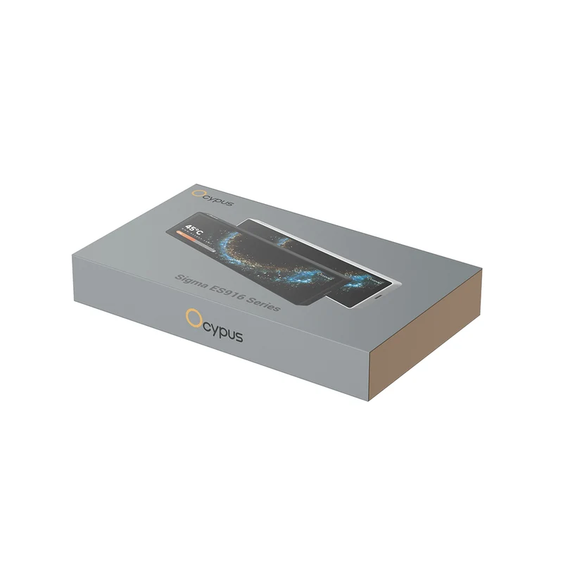 Ocypus Sigma ES916 9.16" IPS HD Display (1920x462) with Optical Bonding (Black, White) (Sigma-ES916-BKN00XXX-GL, Sigma-ES916-WHN00XXX-GL)