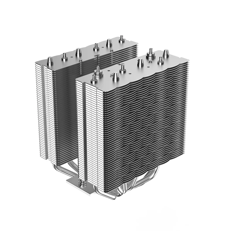 Ocypus Delta A62 EXS 6 Heatpipes Dual Tower CPU Air Cooler (Black, White) (Delta-A62-BK1NNWN00S-GL, Delta-A62-WH1NNWN00S-GL)
