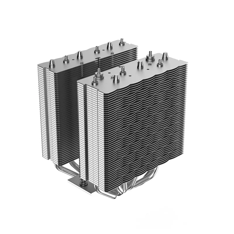 Ocypus Delta A62 EXS 6 Heatpipes Dual Tower CPU Air Cooler (Black, White) (Delta-A62-BK1NNWN00S-GL, Delta-A62-WH1NNWN00S-GL)