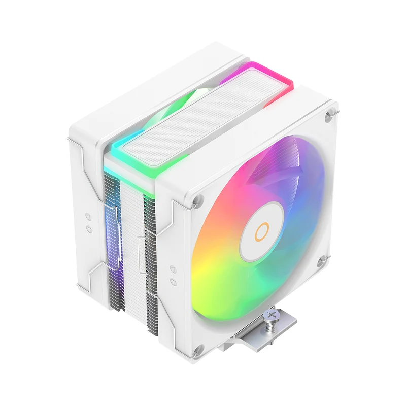 Ocypus Delta A40 SE Dual Fan ARGB Single-Tower CPU Air Cooler (Black, White) (Delta-A40-BK2AAWN00S-GL, Delta-A40-WH2AAWN00S-GL)