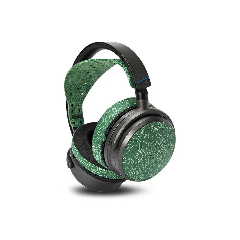 Wicked Cushions WC Side Speaker Plates for Audeze Maxwell 2 Headsets (90s Black, Black, Emerald Tide, Geo Grey, The Simulation)