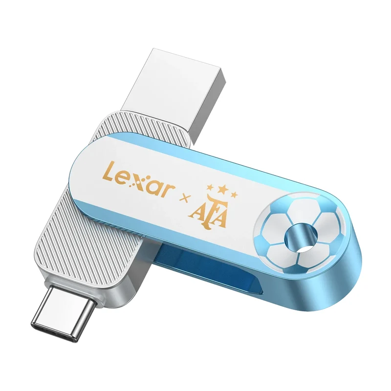 Lexar Elite Legends Series AFA Edition D500 128GB USB 3.2 Gen 1 Type-C & Type-A Solid State Dual Drive (LJDD500128G-BNXNG)