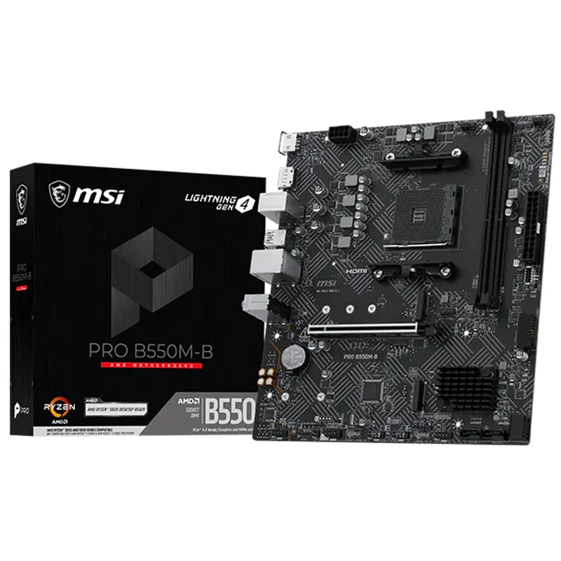 MSI PRO B550M-B AMD DDR4 Motherboard