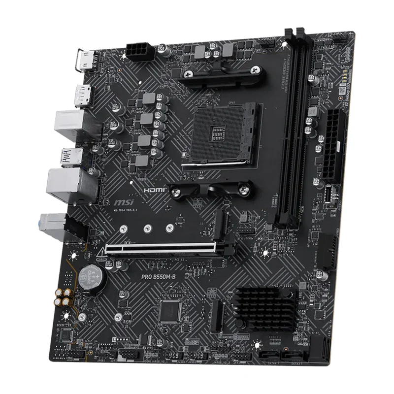 MSI PRO B550M-B AMD DDR4 Motherboard