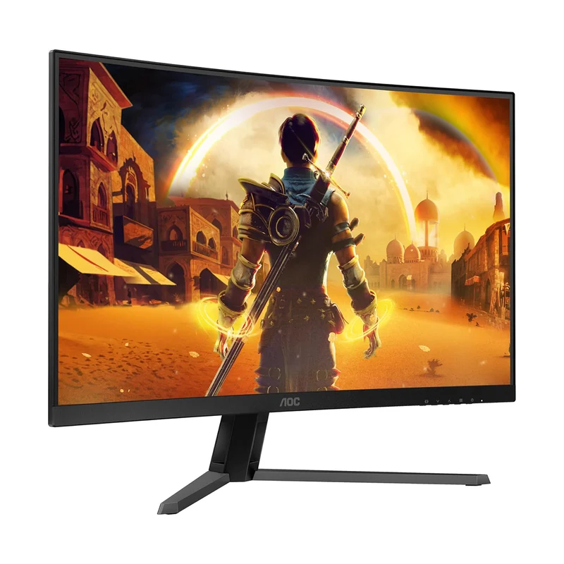 AOC C32G42ZE/71 31.5" FHD (1920x1080) 260Hz OC 0.3ms MPRT / 4ms GTG Adaptive-Sync Fast VA Curved Gaming Monitor with Tilt Adjustment (Black/Red)