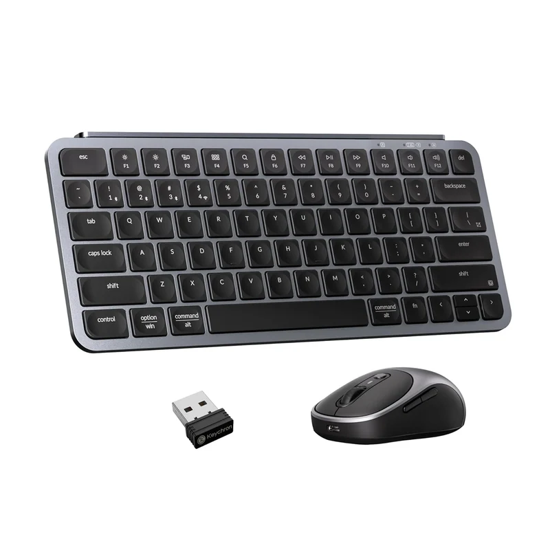 Keychron B1 Pro 75% Keyboard and BM24 Mouse Wireless Combo (KCBD3)
