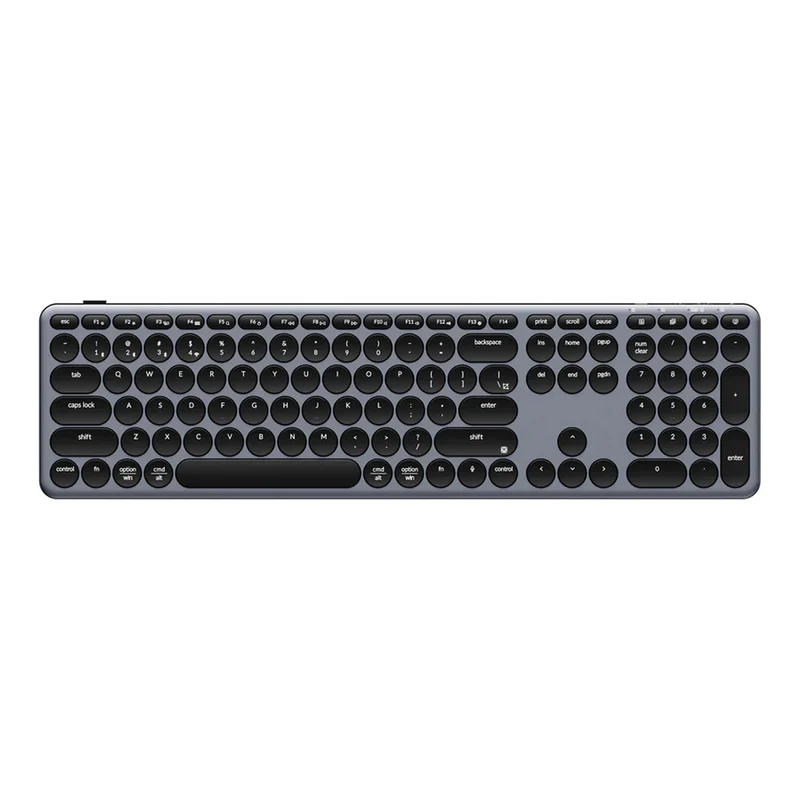 Keychron B5 Pro Ultra-Slim Lightweight Full-Size Wireless Keyboard (Space Gray) (B5P-K1)