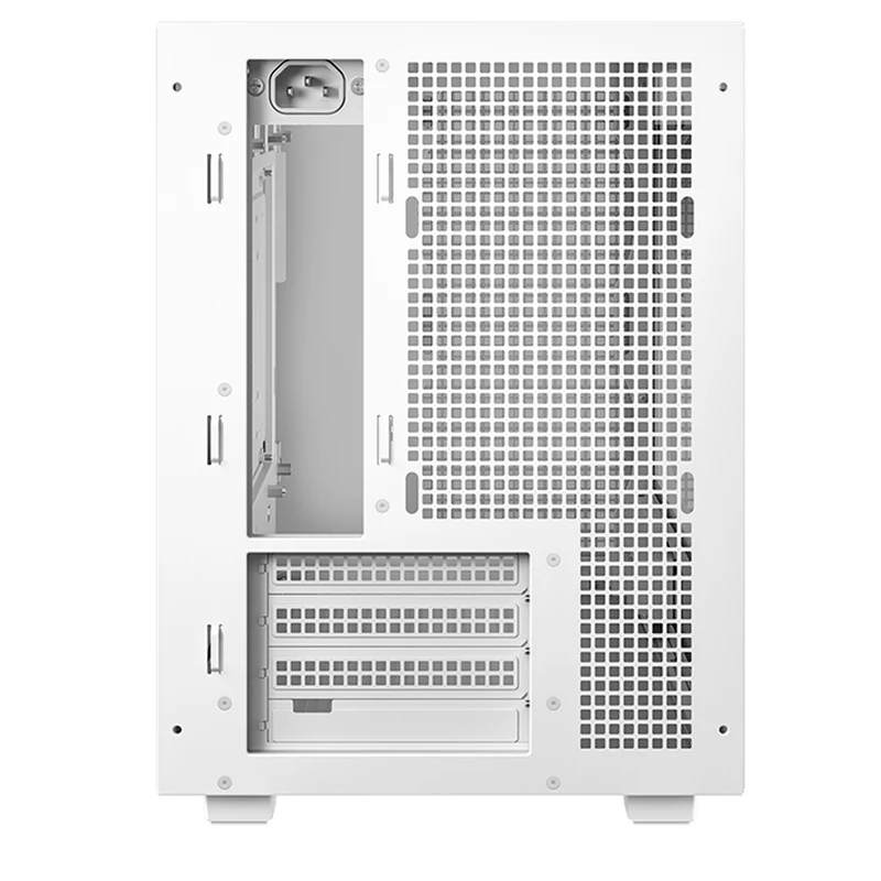 DeepCool CH260 Wood High Airflow Compact M-ATX Wood Grain PC Case (Black, White) (R-CH260-BKNWM0-G-1, R-CH260-WHNWM0-G-1)