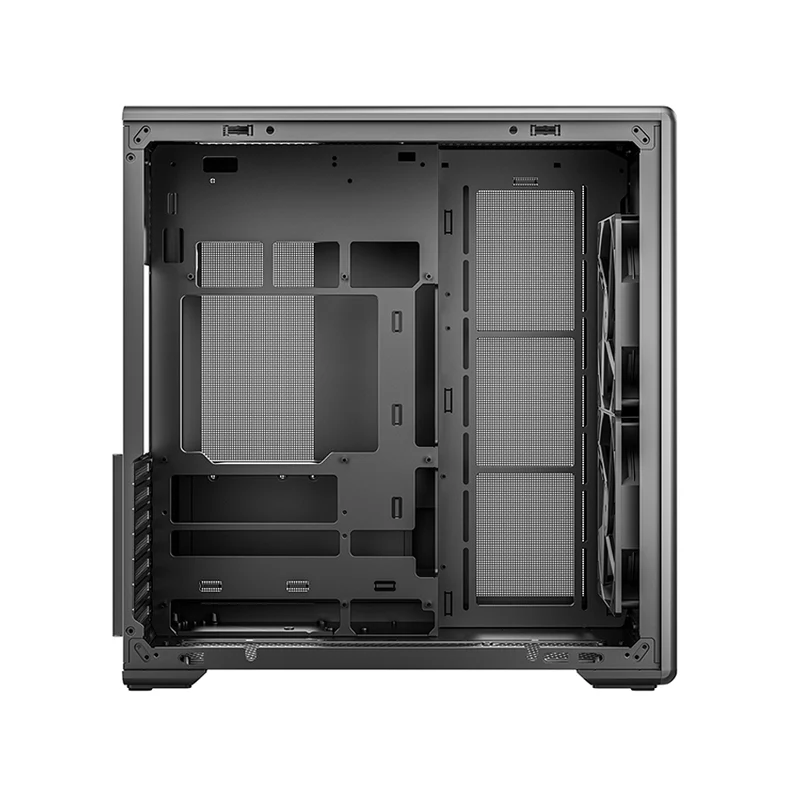 DeepCool CG590 Mesh 2F Mid-Tower ATX PC Case with Pre-Installed 2x160mm ARGB Fans (Black) (R-CG590MESH-BKANA2-G)