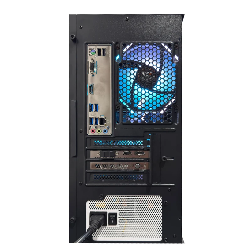 Alpha DLM21 Black Desktop Gaming PC | AMD Ryzen 5 5500 | 16GB(2x8GB) RAM | 512GB SSD | RTX 3050 | Windows 11 Pro