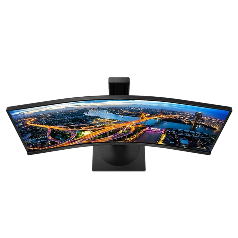 Philips B Line 346B1C/71 34" WQHD (3440x1440) 100Hz 4ms GTG VA Curved Ultrawide LCD Monitor with USB-C Dock and Tilt/ Height/ Swivel Adjustment (Black)